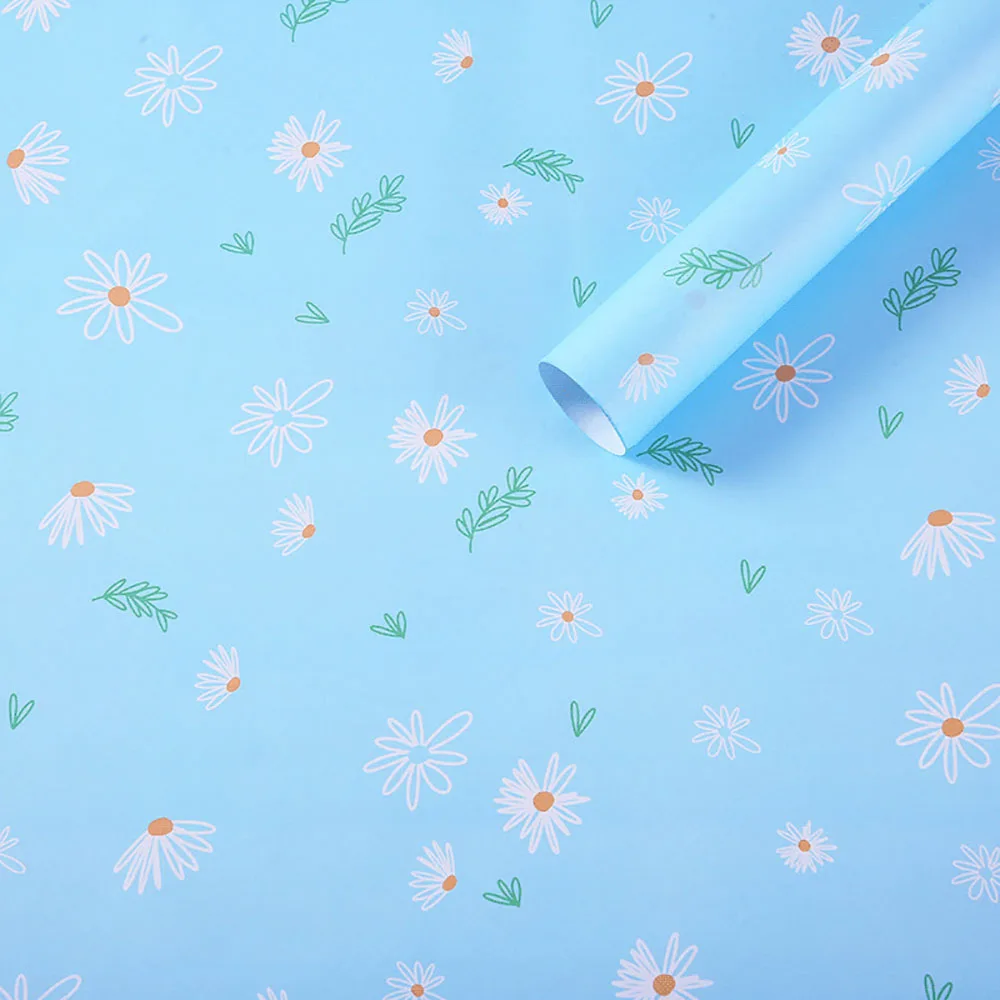 

50*74cm Kraft Paper Gift Wrapping Paper Birthday Flower Bouquet Gift Packaging Wedding Xmas Party Decoration DIY Crafts Paper