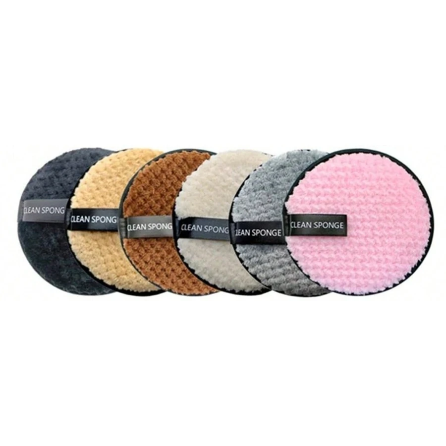5 Stuks Zachte Huid Make-Up Remover Reiniging Polyester Gereedschap Voor Mannen En Vrouwen