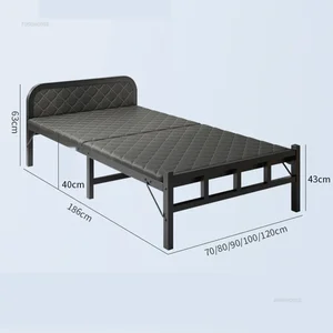 Yatak ve basit Moderna yatak odası, çalışma masası, yetişkin, metal, lüks ve hafif yumuşak, çift katlanır toka ile hastaneye kadar eşlik edecek şekilde geliştirilmiştir Lüks yatak takımları için en iyi 10 satış-3 numara