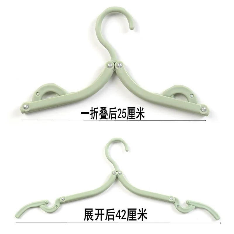 Portable Clothes Hanger Travel Hanger Folding Cloth Hanger Closet Organizer Hanger For Clothes Drying Rack Wardrobe Clothes Rack