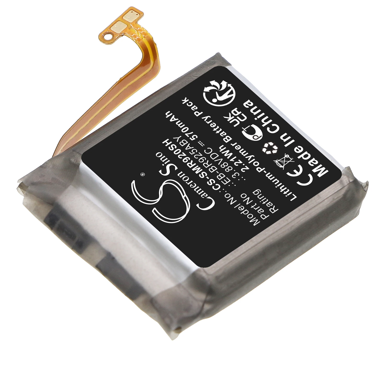 

3.88V 570mAh Smartwatch Battery EB-BR925ABY GH43-05116A for Samsung Galaxy Watch 5 Pro 45mm, SM-R920, SM-R925 +TOOLS KIT