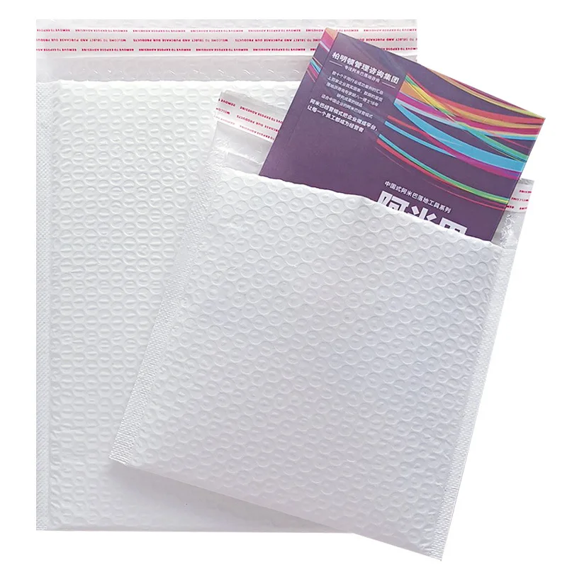 Self-Seal Padded Bubble Mailers Waterproof Shipping Envelopes Thickened PE Bags for Clothing Mailing