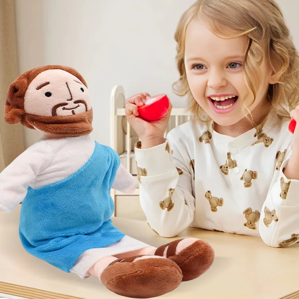 

Jesus Plush Doll Plushie Savior Doll Jesus Stuffed Doll Plushie Toy Gifts for Kids for Christening Religious Easter