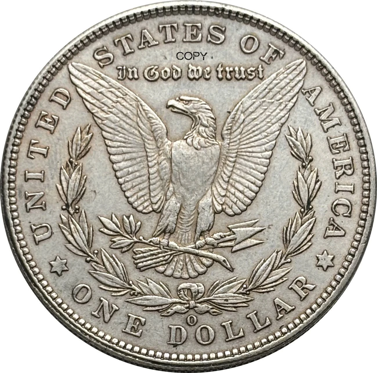 US 1904 O One 1 Dollar Morgan Silver Plated America Copy Commemorative Coin United States Ww2 Liberty Moneda Collectible Coins