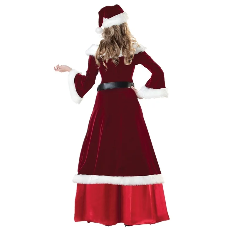 Weihnachten Cosplay Kostüm Performance Kleidung für erwachsene Männer und Frauen Santa Claus Kleidung für Paare