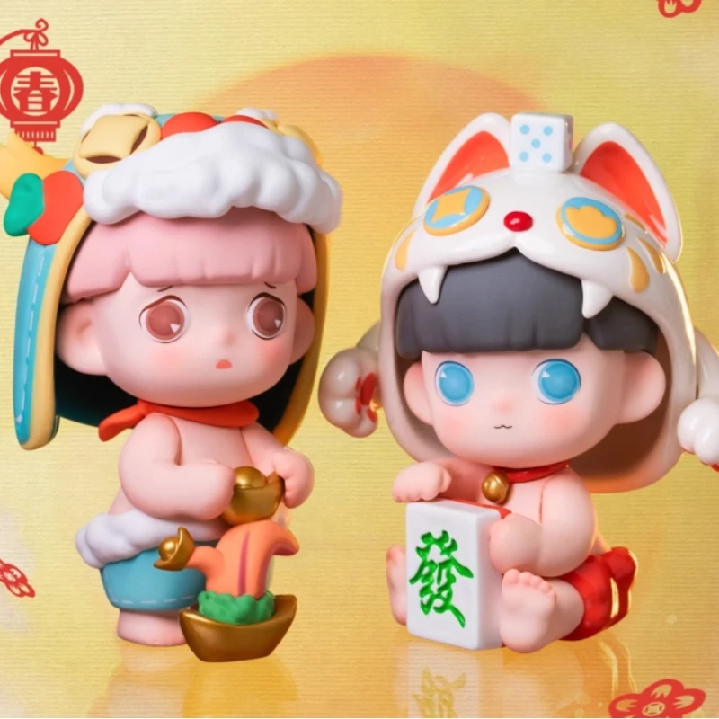 

Фигурка глухой коробки Gua Di, новогодняя ограниченная серия, модная игрушка-декорация для девочек, коллекционная