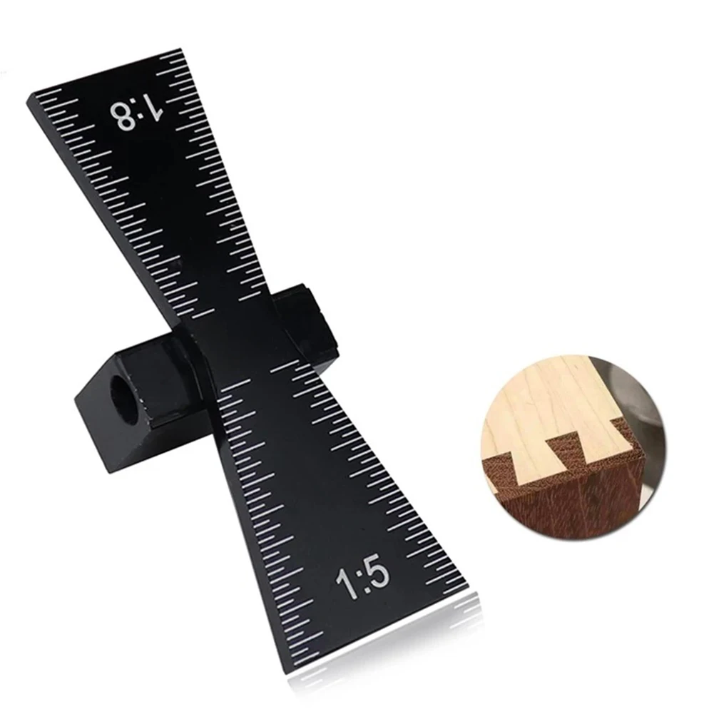 High Quality New Practical Marking Gauge Measurement Accessory Aluminum Alloy Dovetail Marker Marking Template