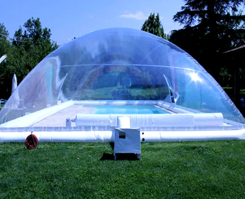 Transparent Bubble Inflatable Pool Cover Tent for Winter