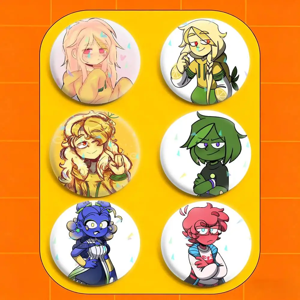 

Mundo Do Torajo Anime 32/44/58mm Handmade Pins Round Brooch Badge Backpacks Clothes Jewelry Gifts
