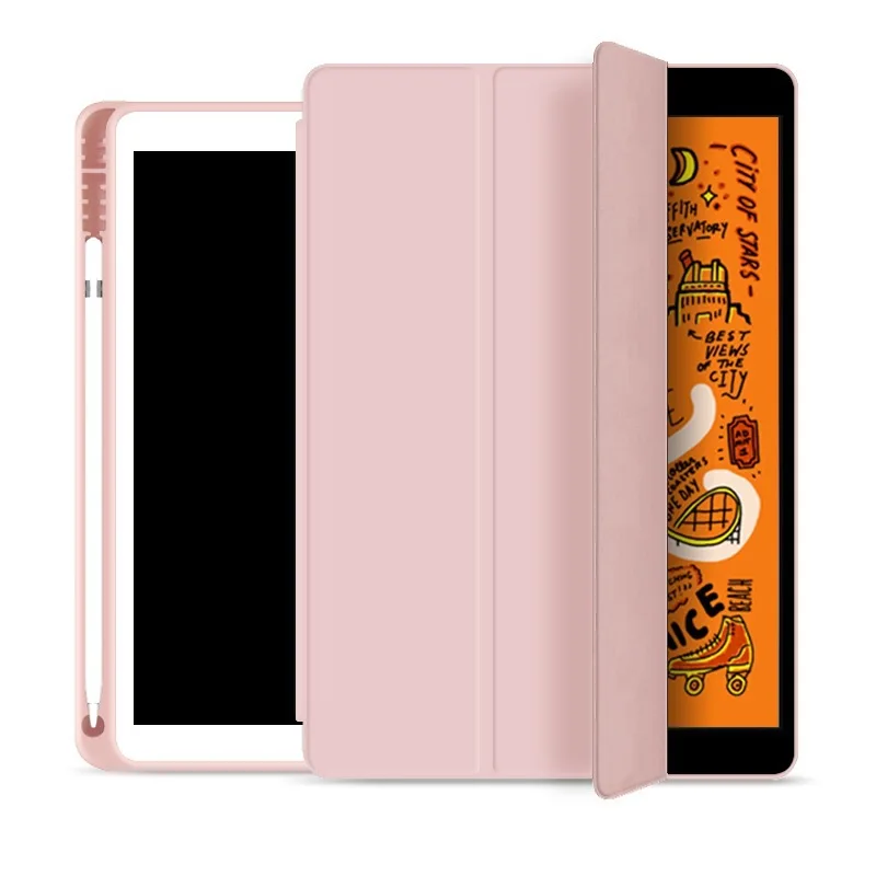 For New iPad Air 4 Pro 11 10.2 2020 2021 Cover For iPad Air 3 10.5 9.7 2018 6th 7th 8th 9th Generatio shell mini With pen case
