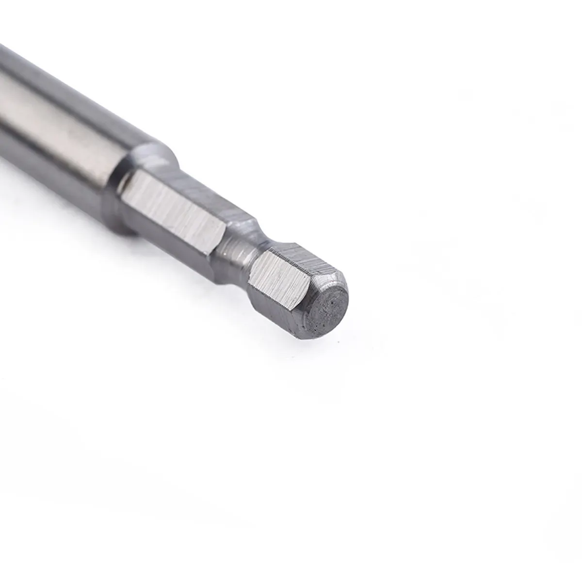 Hex Shank Drill Bit 9.5mm for Concrete Tile Brick Plastic Wood Metal Masonry Drilling Tapered Point Anti-Slip Surface