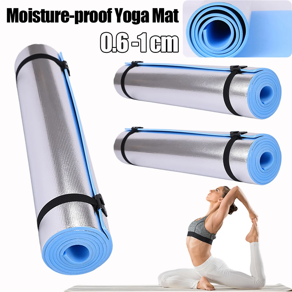 6-10mm Thick EVA Yoga Mat Moisture-proof Outdoor Non-Slip Durable Camping Picnic Mat Exercise Gym Fitness Workout