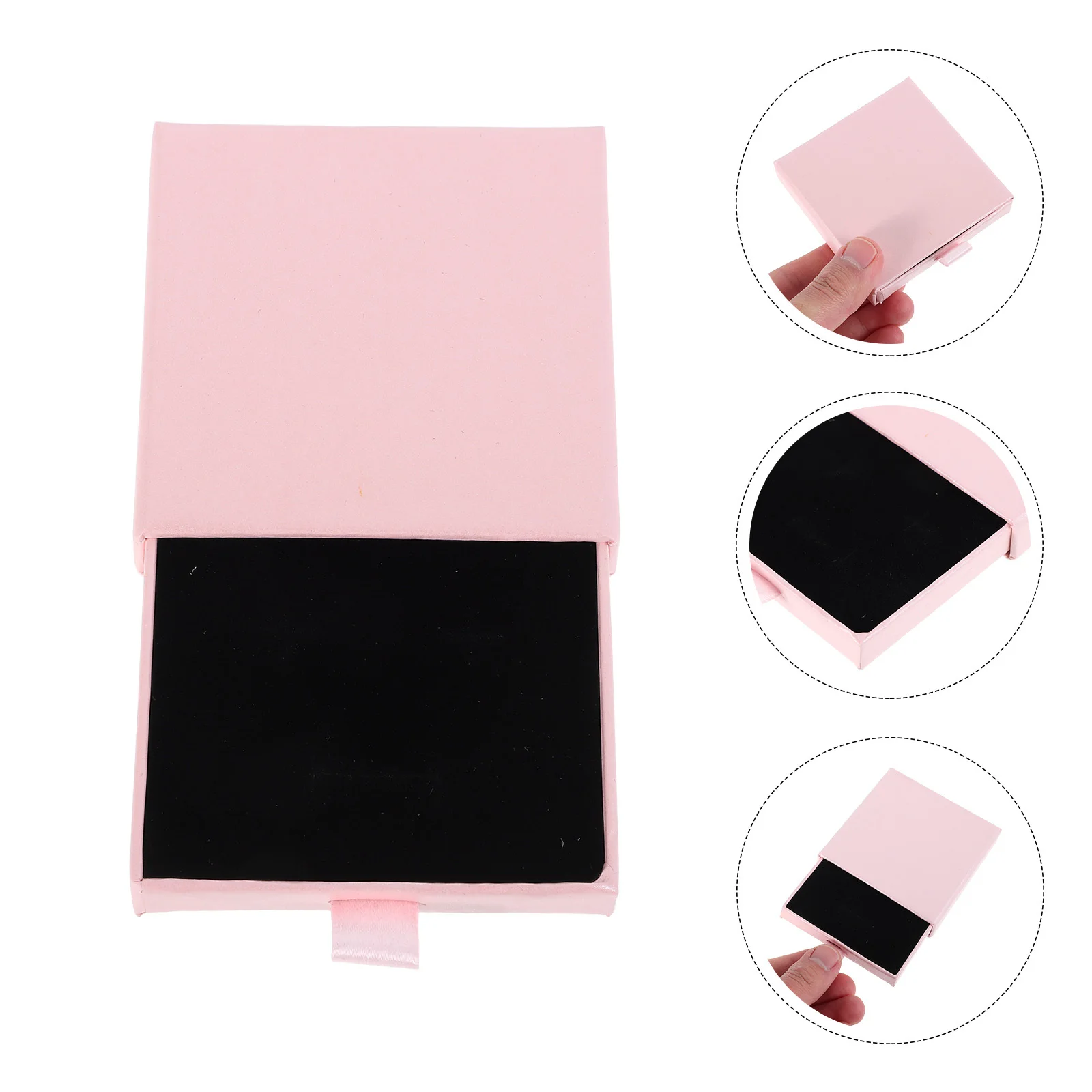 

2Pcs Jewelry Gift Box Elegant Packaging for Earrings Necklaces Rings Bracelets Storage Transport Birthday Holiday Business