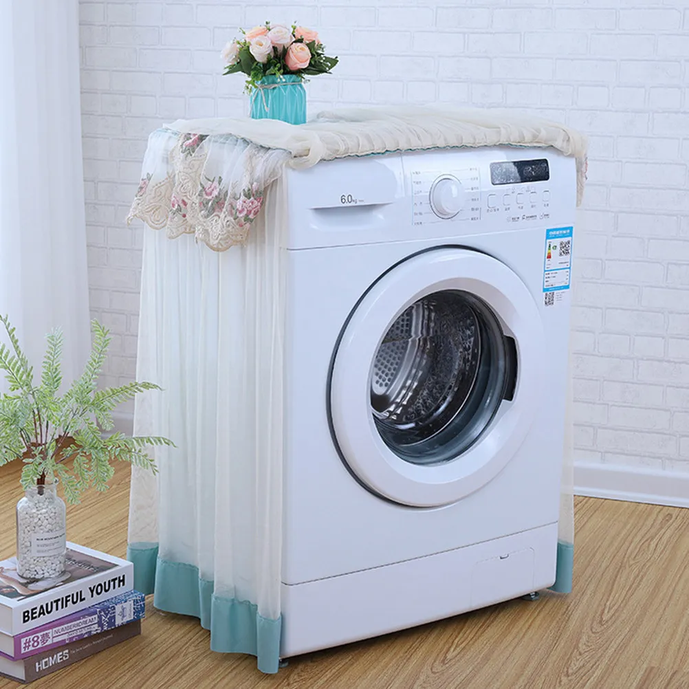 Machine Cover Washing Halloween Christmas Top Loading Washing Machine Cover Wash Machine Covers Washing Machines Cover Lace