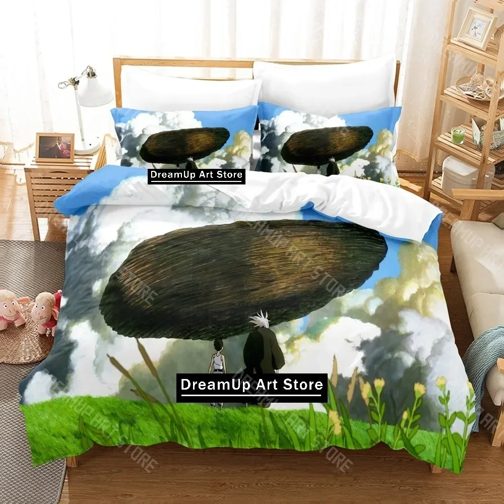 3D Printed Boy Anime Heron Bedding Set for Boys Girls Duvet Cover Pillowcase Twin Queen King Full Single Double Sizes