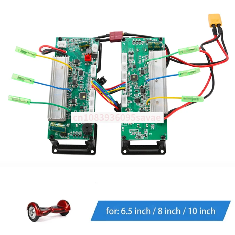 Imagem -02 - Sistema Duplo Elétrica Balanceamento Scooter Skate Hoverboard Motherboard Controller Control Board Universal Unidade Board Repair