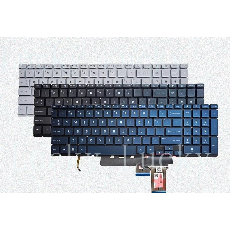 f New For HP Victus 16-E0085CL 16-E0161NR 16-E1085CL Keyboard US Backlit TPN-Q264