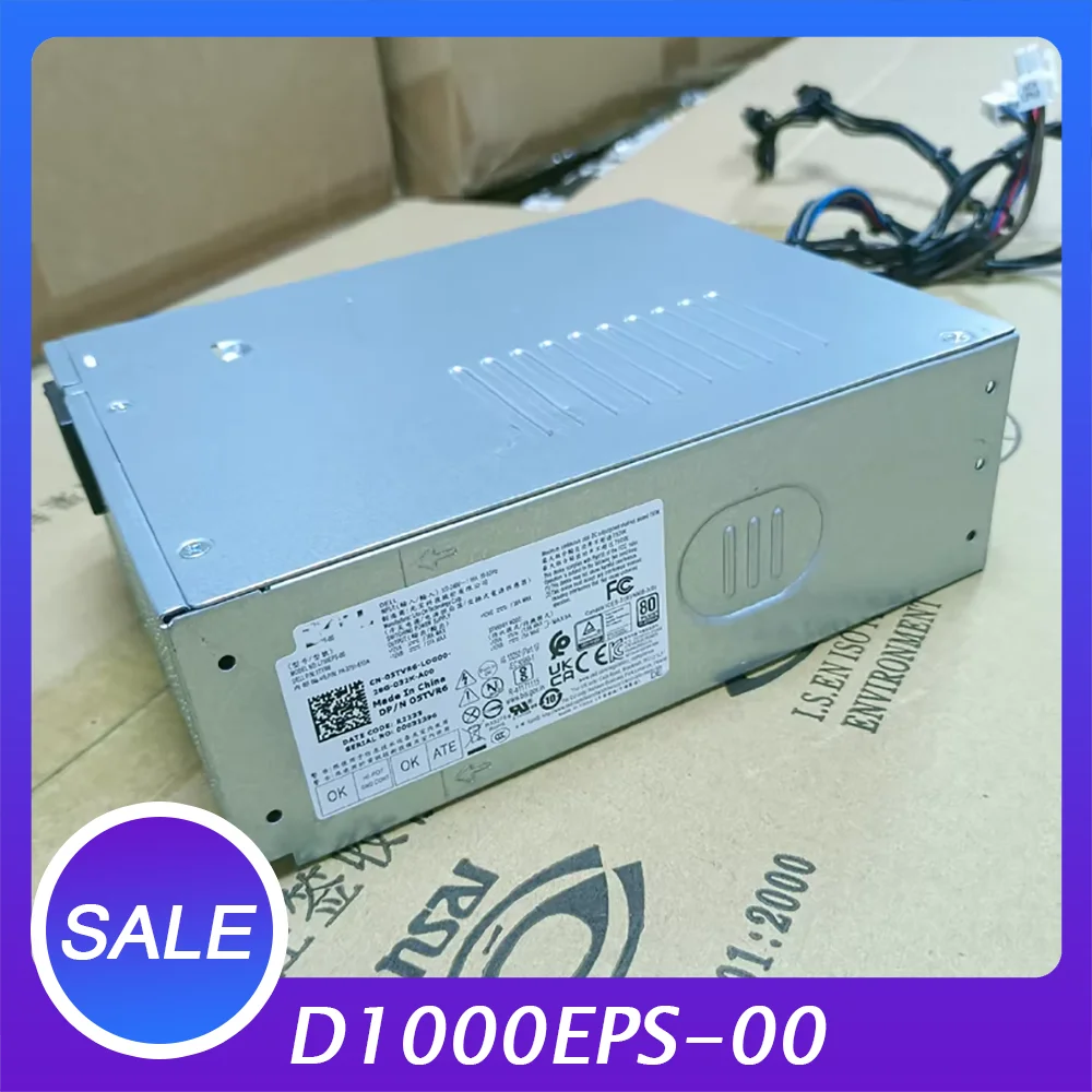 For De-ll T3660 XPS8950 7000MT T150 R13 R14 R15 R16 power supply 1000w D1000EPS-00