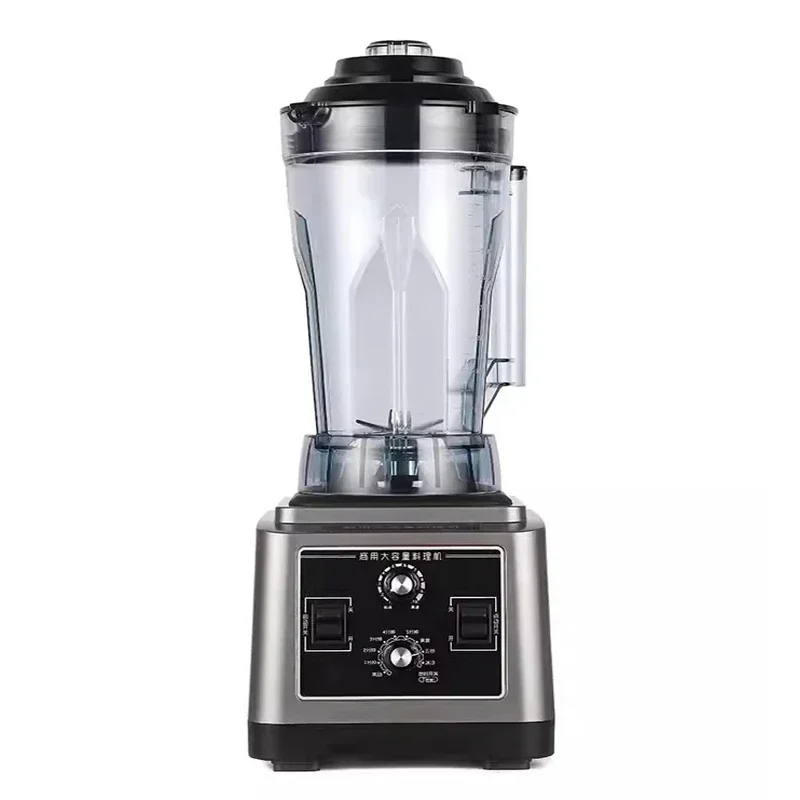 2200W Heavy Duty Commercial Grade Timer Blender Mixer Juicer Fruit Food Processor Ice Smoothies Soybean Milk Machine 6L