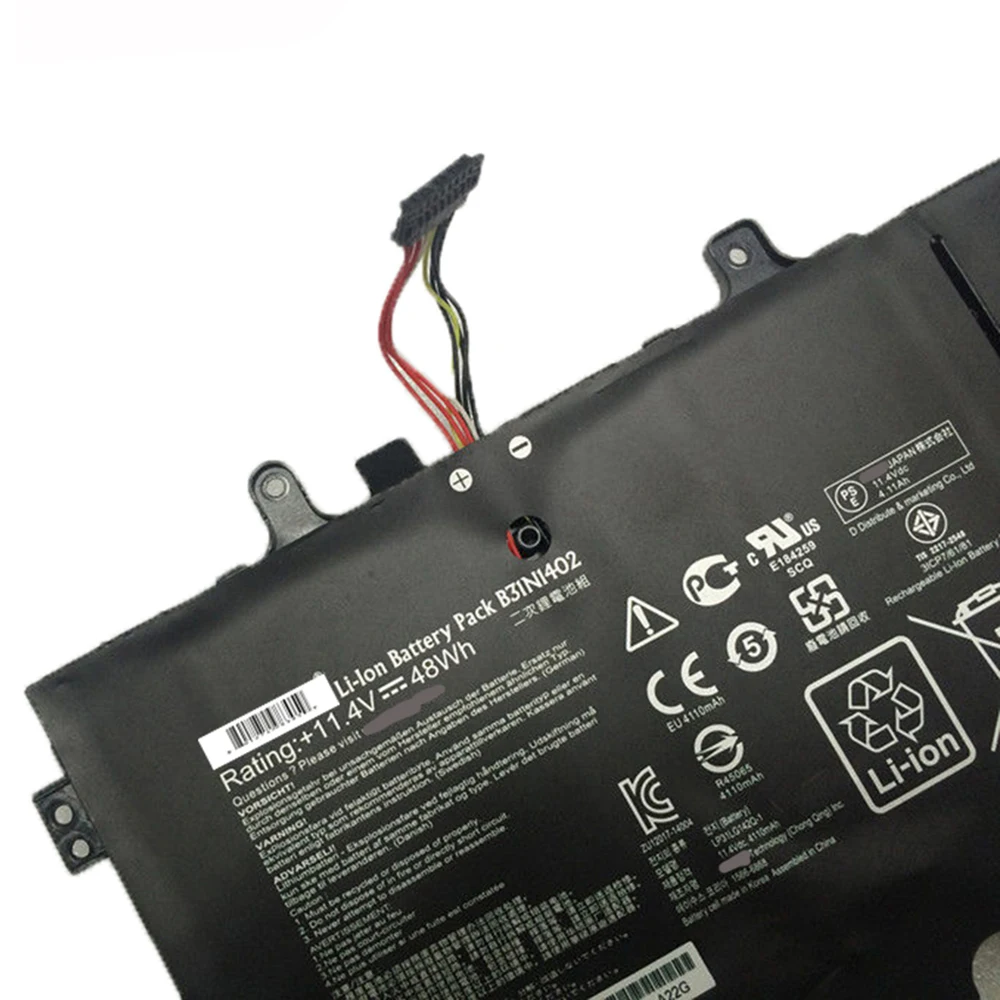 B31N1402 11.4V 48Wh Original Laptop Battery for Asus N591LB Q551 Q551L Q551LN Q552U Q552UB B31BN9H