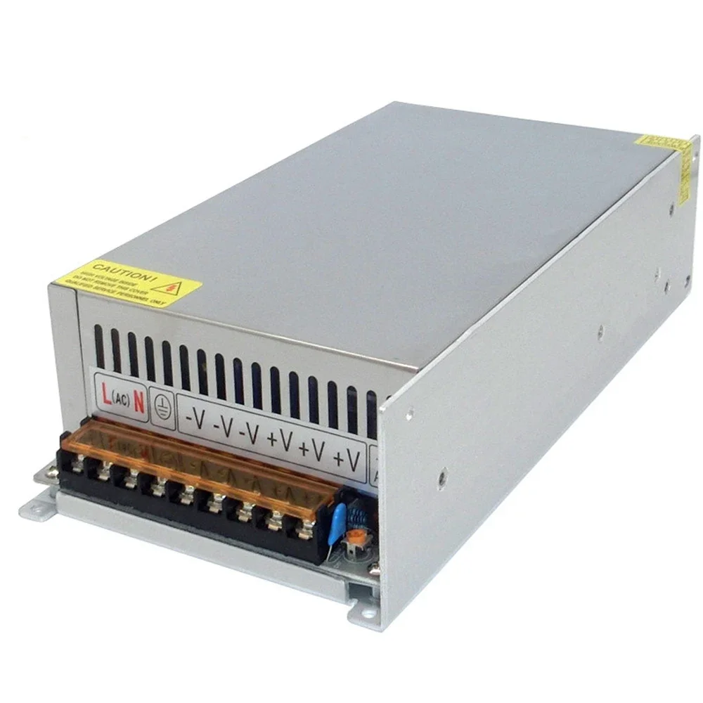 Fuente de alimentación conmutada, transformador ajustable para tiras Led, CC 220V a 12V, 24V, 36V, 48V, 60V, 72V, 1200W, CA 100-240V