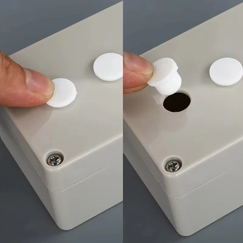 Rubber Plug Silicone Inner Hole Stopper Eyelet Joint Waterproof Washer Dustproof Stopper To Cover Holes Sealing End Cap T-plug