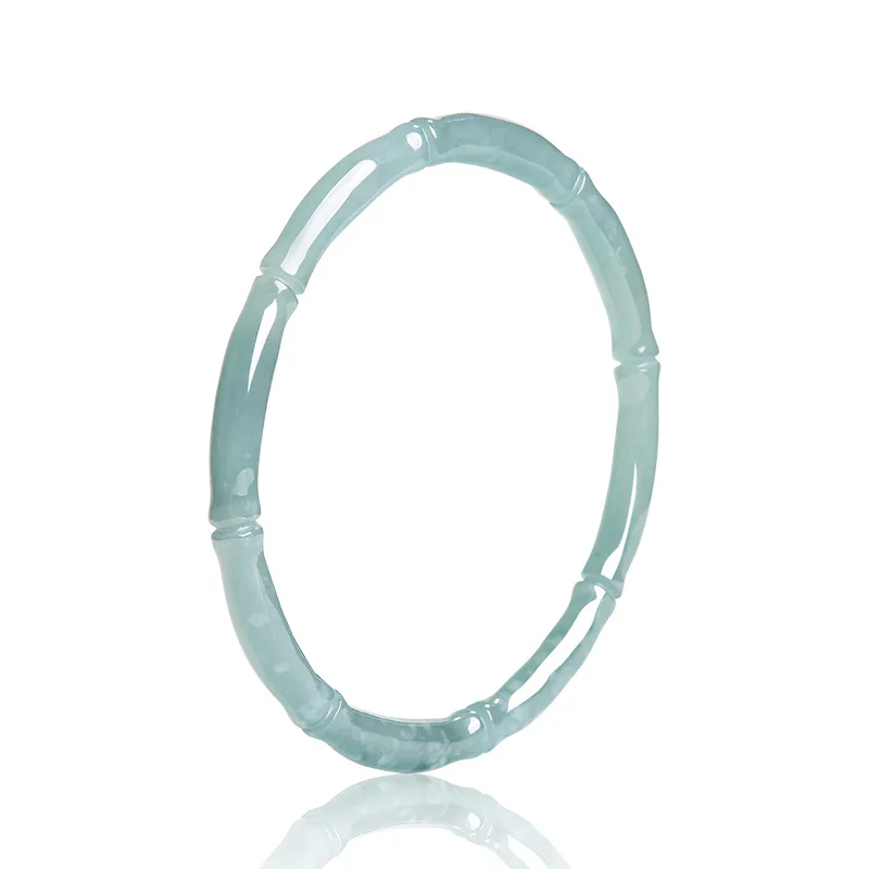 NaturalAJade Blue Knot Bracelet, High-Jade Bracelet