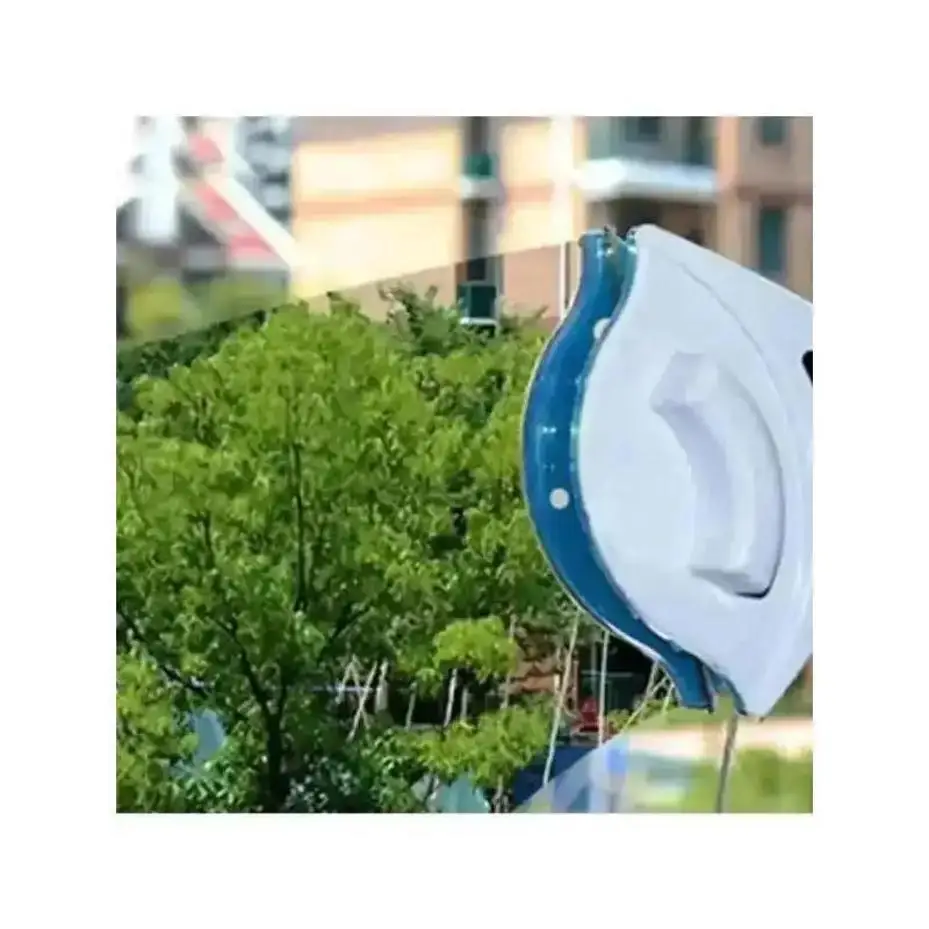 Limpiador de ventanas magnético ajustable de 1 pieza, cepillo magnético de doble cara de 3-32 mm, herramienta de limpieza de ventanas para el hogar