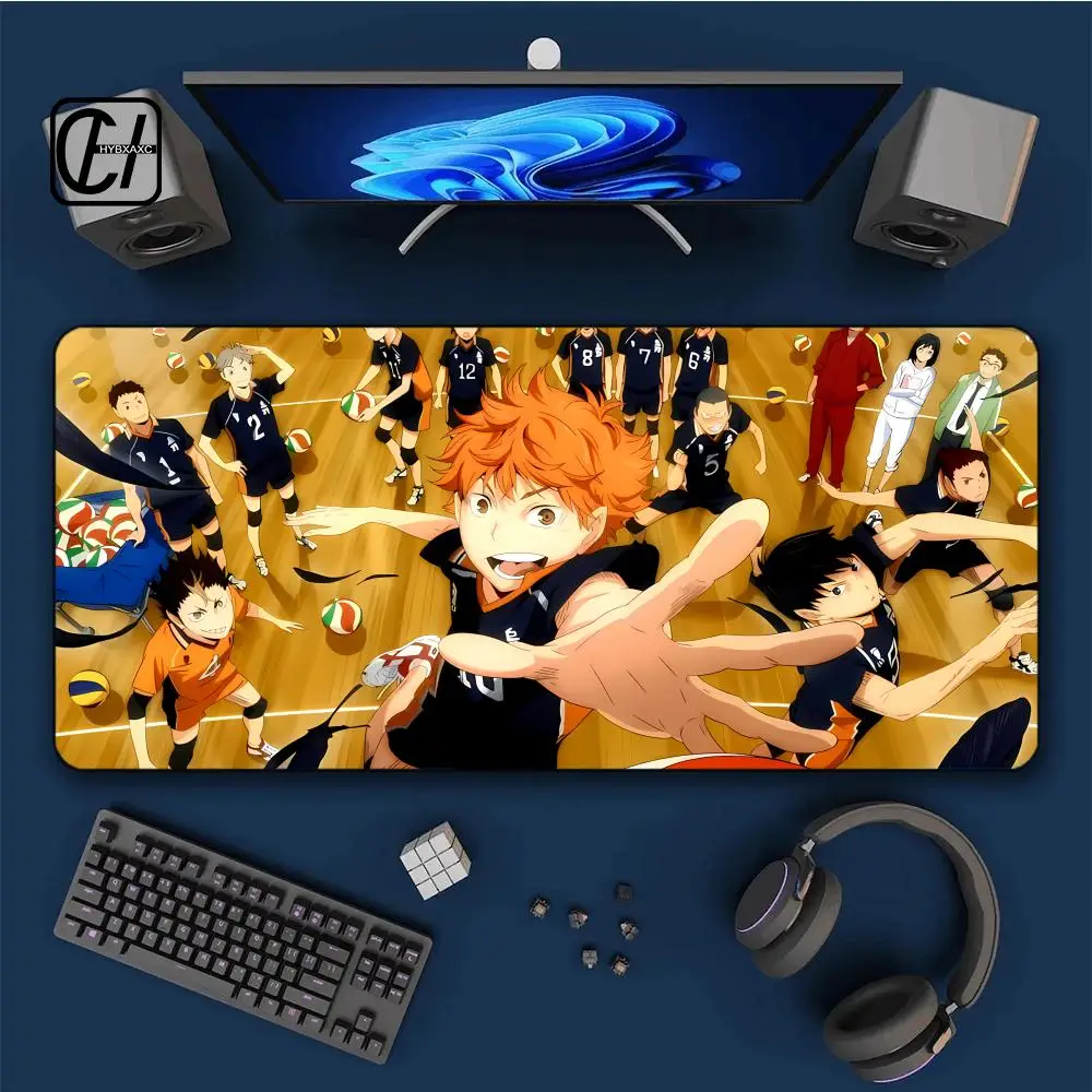 

2026 New Arrival Cool Mouse Mat Anime Haikyuu Mouse Pad Anime Gaming Large Cabinet Kawaii HYB XXC Desk Cute Pc Carpet Mats