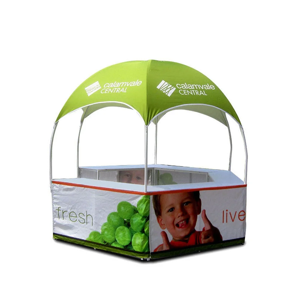 rj-Promotion Tent Custom Trade Show Outdoor 3x3m Kiosk Dome Tent for Promotion%