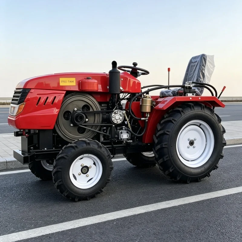 

Customized Farm Cultivator, Wheeled Rotary Tiller, Farm Tillage Equipment, Four-wheel Farm Tiller Equipment