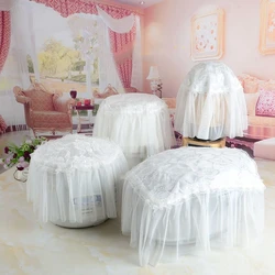 white lace flower pattern dust proof cover for blender/AirFryer/Rice cooker towel  kitchen machine cover