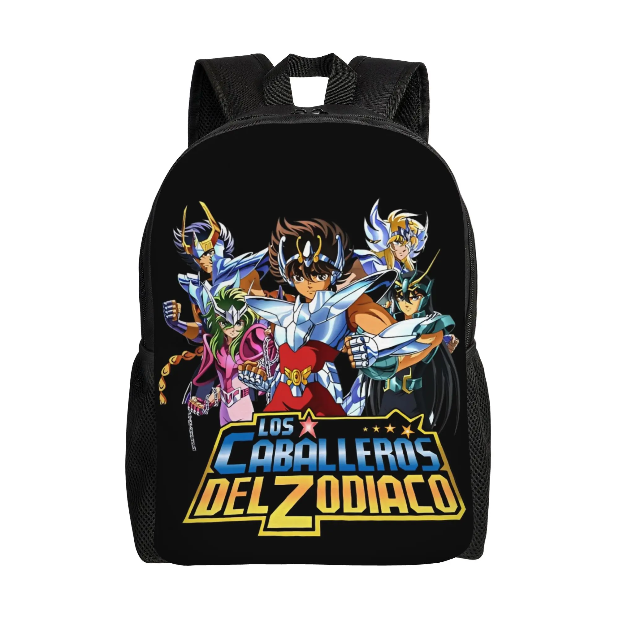 Mochila Bandai Saint Seiya (7) tipo ita bag, mochila Cool Camping, mochila de hombro resistente
