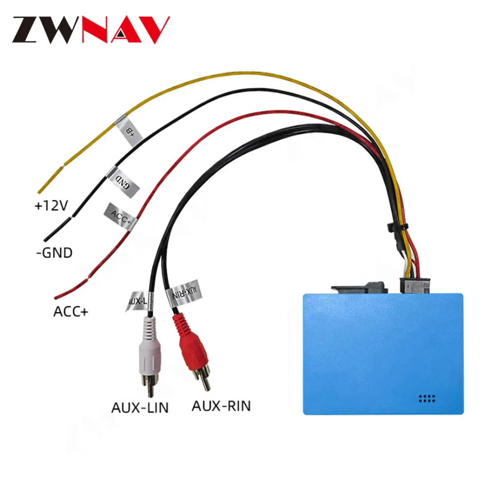In Car Digital  Dual Tuner Receiver fiber box Tuner for Jaguar XJ 2008