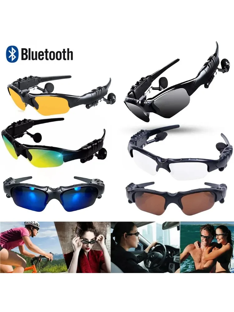 AliExpress NONE 5.0 Smart Bluetooth Audio Sun Glasses Cycling Driving Glasses Surround Sound Headphones Listen Music Call Polarized Sunglasses