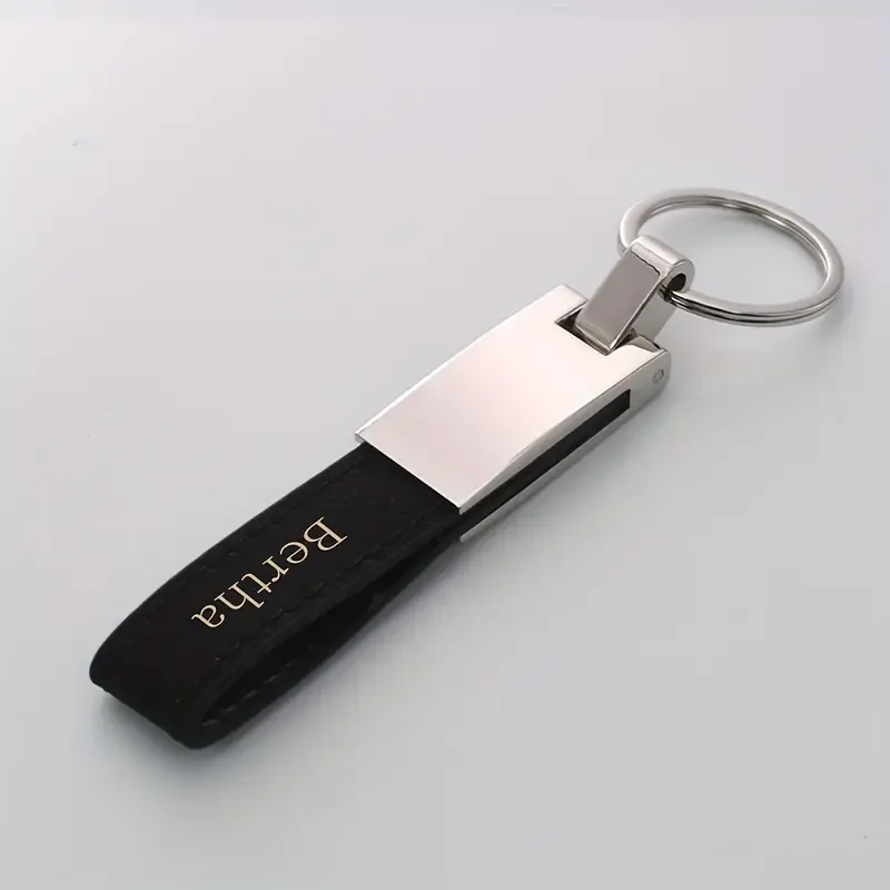 1 Custom Text Keychain Men's Personalised Text Keychain Personalised Text Keychain DIY Keyring Personalised Keychain