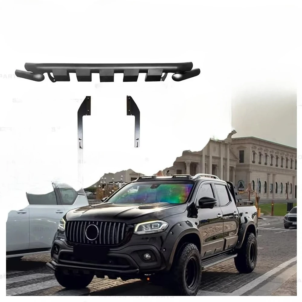 

Summer Auto Parts 4X4 Off-Road Modification Front Bumper Steel Bull Bar for Mercedes X Class Body Kitcustom