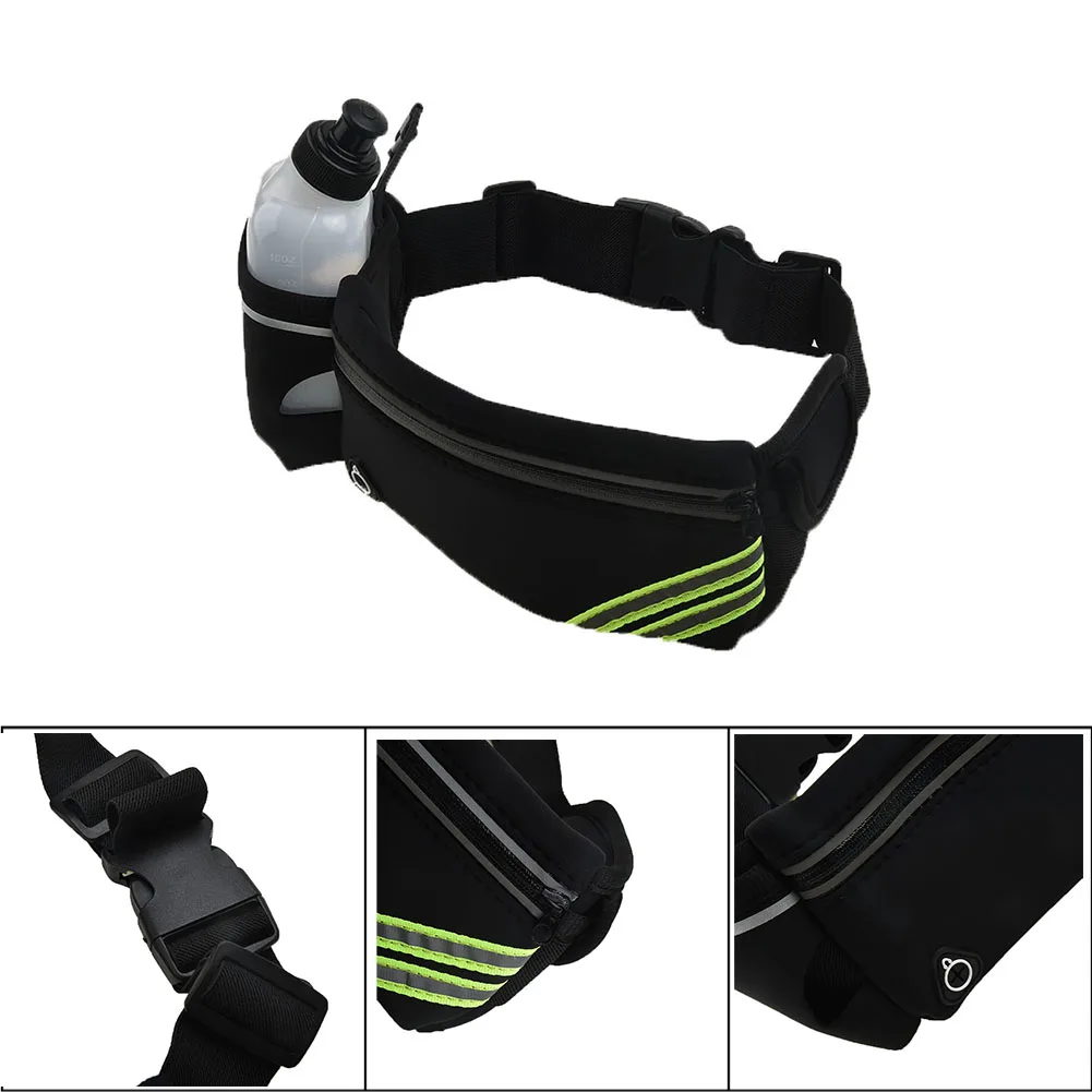 1pc Hydration Running  Belt Fanny Waist Pack  Sports Fitness Bag Water Bottles  Set Sports Water Hydration  Backpack Run Parts
