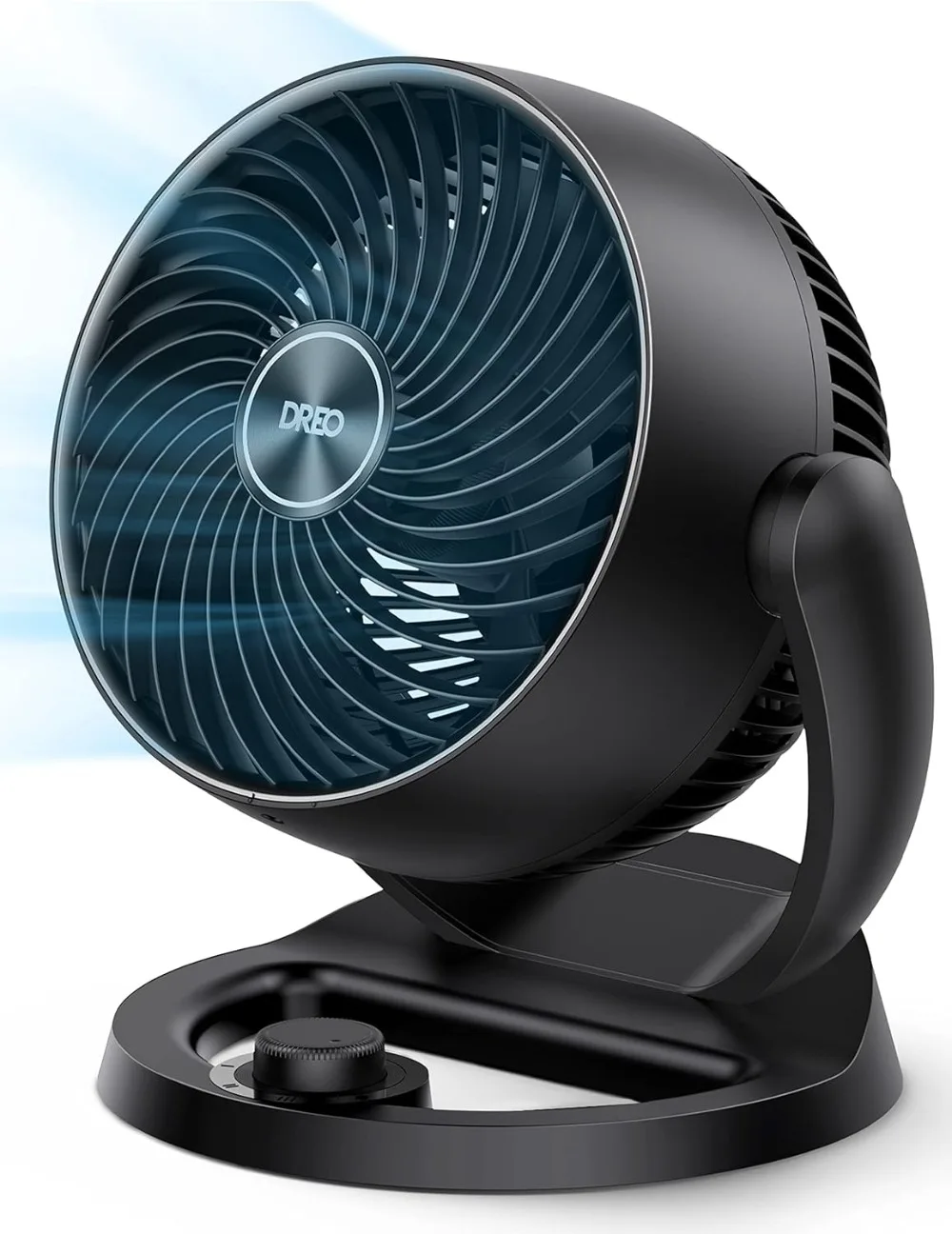 

Bedroom Table Fan, 12 Inch, 70ft Powerful Airflow, 28db Quiet Table Air Circulation Fan, 120° Adjustable Tilt, 3 Speeds