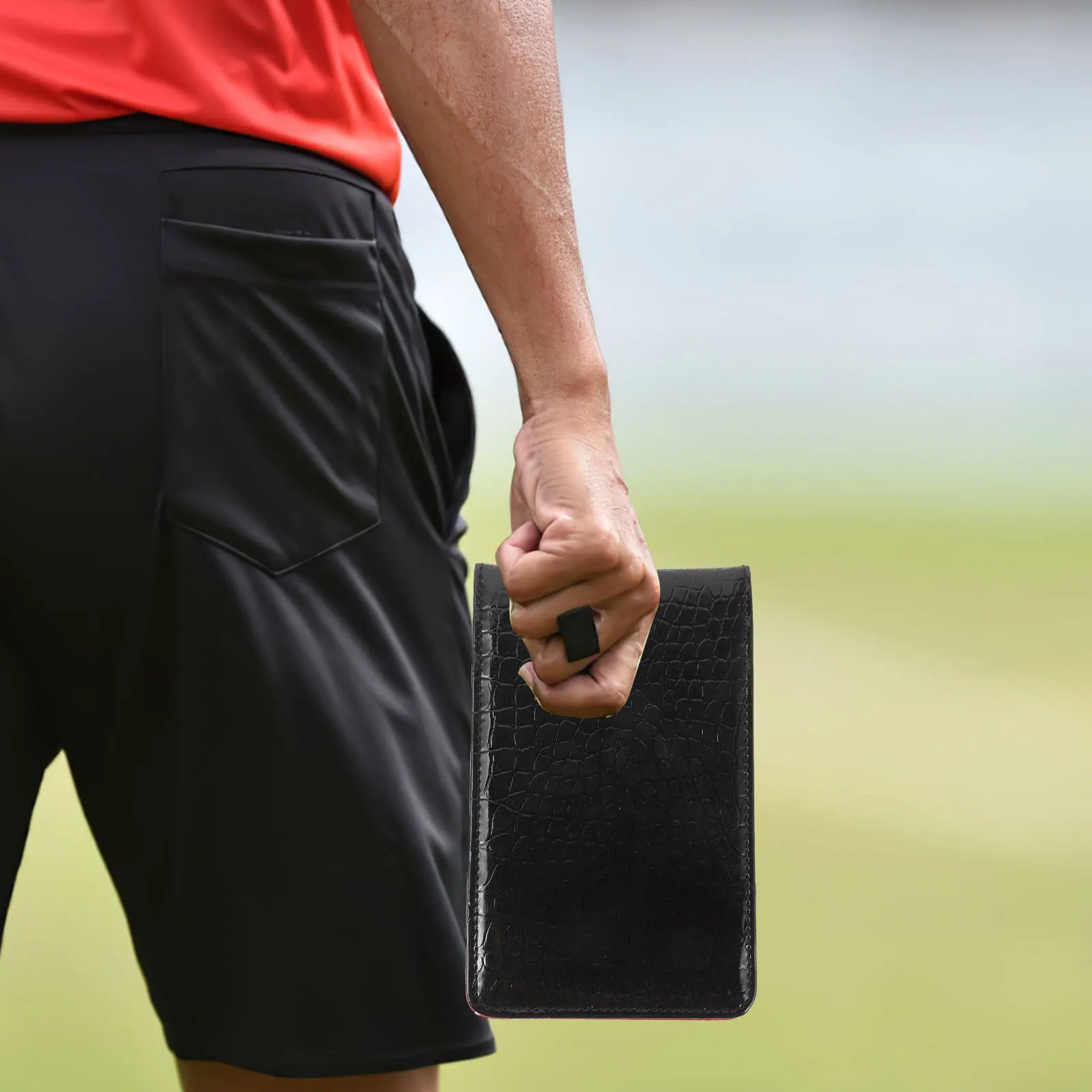 

Stylish Lightweight Golf Scorebook Portable Recording Book Gift For Golfer Durable Outdoor Golfing Score Notepad Professional