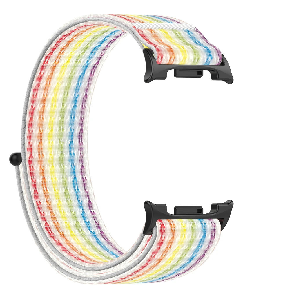 Pulseira de lona tecida de nylon para Samsung Galaxy Watch 8/8 Classic watch pulseira esportiva