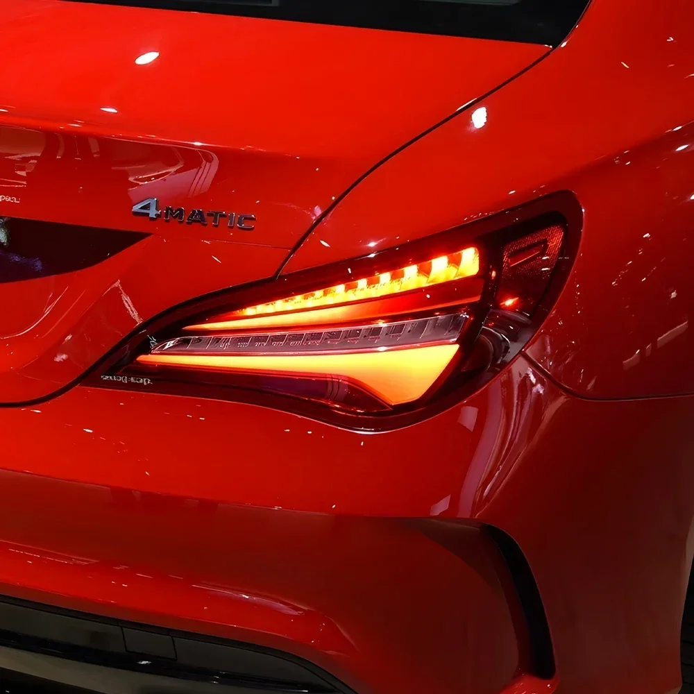 

Автоматический задний фонарь, обновленная сборка с высокой настройкой для Benz CLA 2014-2019 W117 C117, светодиодный автомобильный задний фонарь, аксессуары Plug and Play