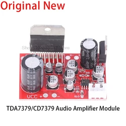 1PCS TDA/CD7379 Audio Amplifier Module DC 9 -17.5V 39W*2 Stereo Audio Amplifier Board AD828 Preamp Board for Bluetooth Speaker