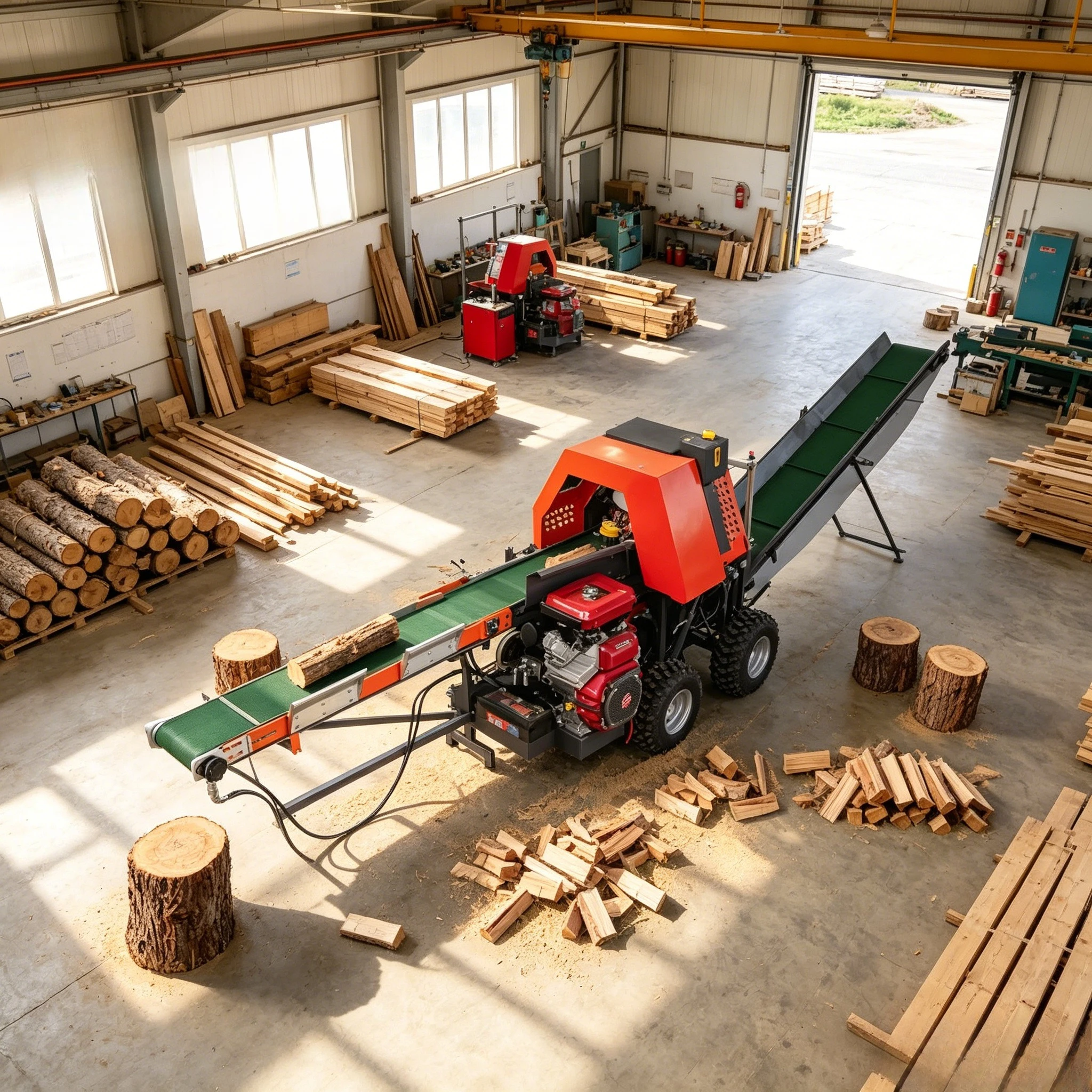 Durable V5025 Firewood Process - Heavy Equipment Processor recension och pris
