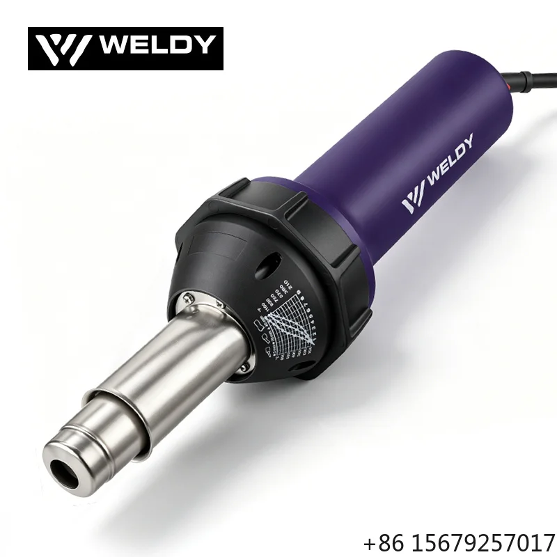 Hot Air Welding Gun Weldy Ht1600 Ht1600D 1600W 1.6Kw 230V 120V Digital Display Overlap Extruder Pvc Lightweight Adjustable