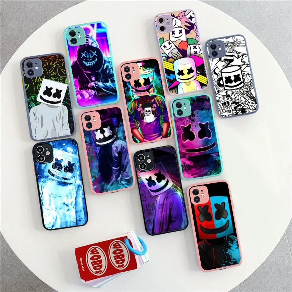

Street Brand Boy Girls Phone Case For iPhone 14 X XR XS 7 8 Plus 11 12 13 pro MAX 13mini Matte Shockproof Case