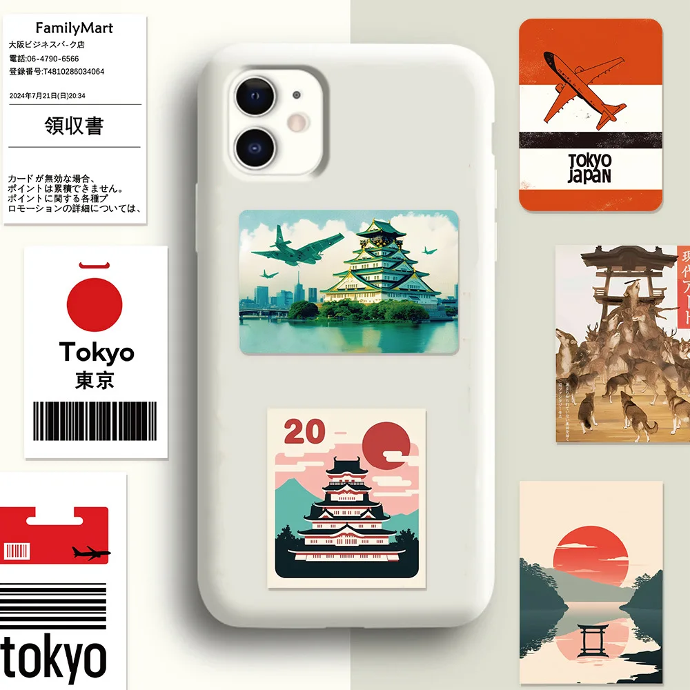 10/50 個日本旅行文化東京落書き DIY 装飾スーツケースラップトップギター防水ステッカー子供のおもちゃ