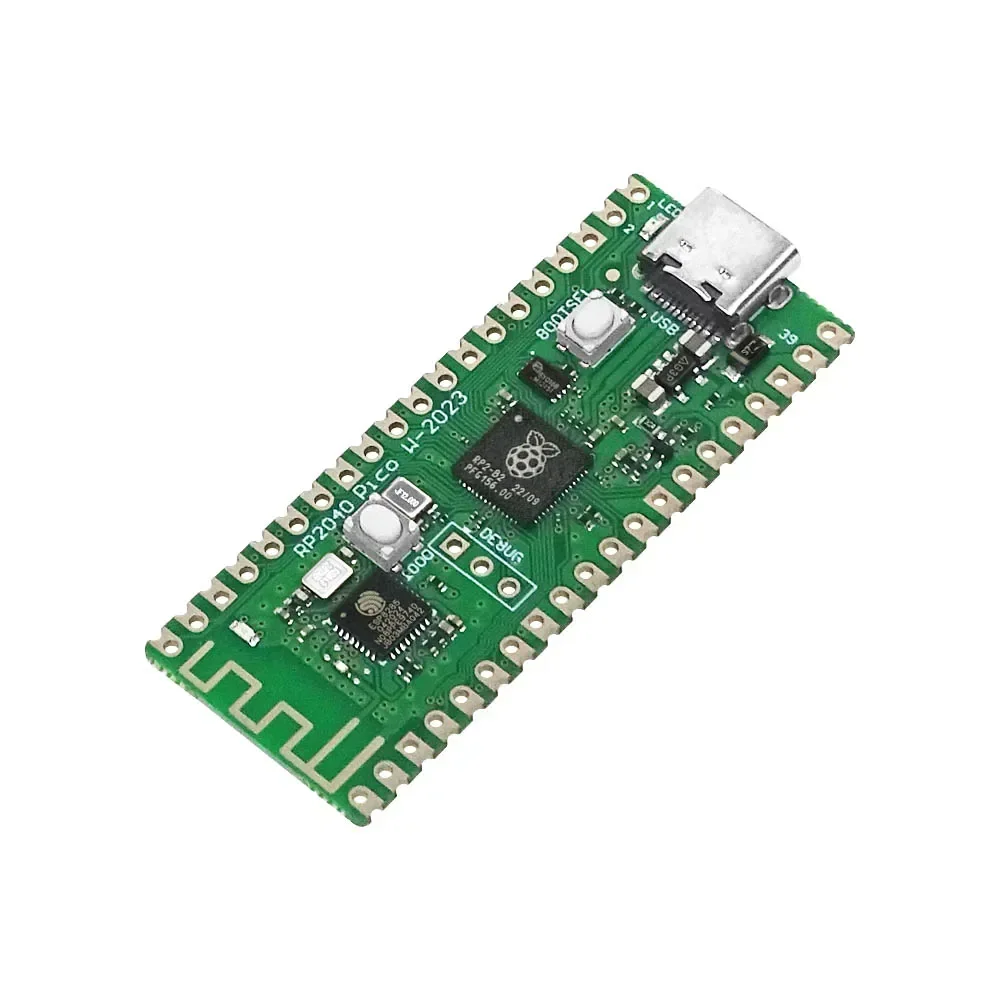 Raspberry Pi Pico Board RP2040 PICO W ثنائي النواة 264KB ARM أجهزة كمبيوتر صغيرة منخفضة الطاقة معالج Cortex-M0 + عالي الأداء