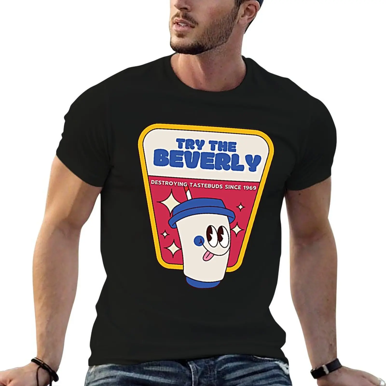 

The Beverly Drink T-Shirt t shirt man plain anime tshirt T-Shirt