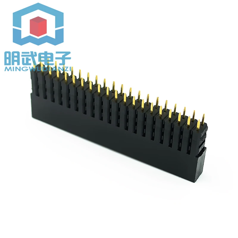 2*20 Three-layer Heightening Spacing 2.54mm GPIO Heightening Row Female Seat Suitable For 3B 3B+ 4B